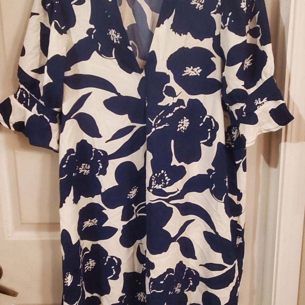 Floral V-Neck Dress